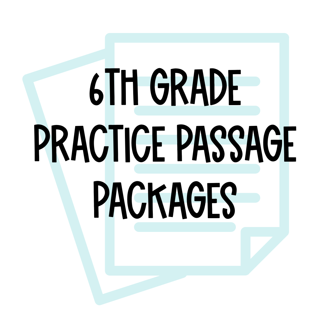 Practice Passage Packages - 6th Grade