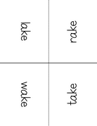 Word Family Books Bundle:  This Word Family Booklet Emphasizes The Bundle. It Goes Great In A