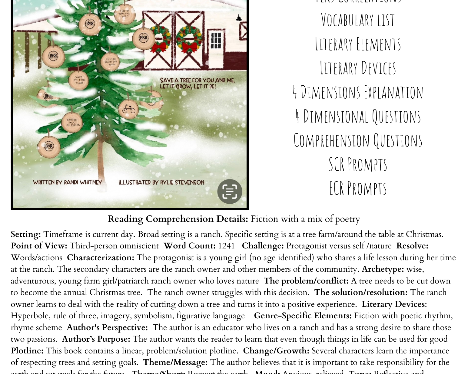 The Cookie Tree | Study Guide