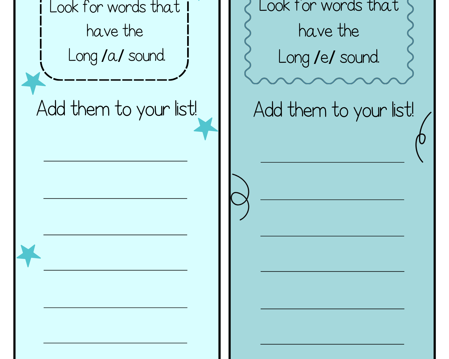 Bookmark It! | This Activity Allows Students To Develop Language Skills Pronunciation And Literacy