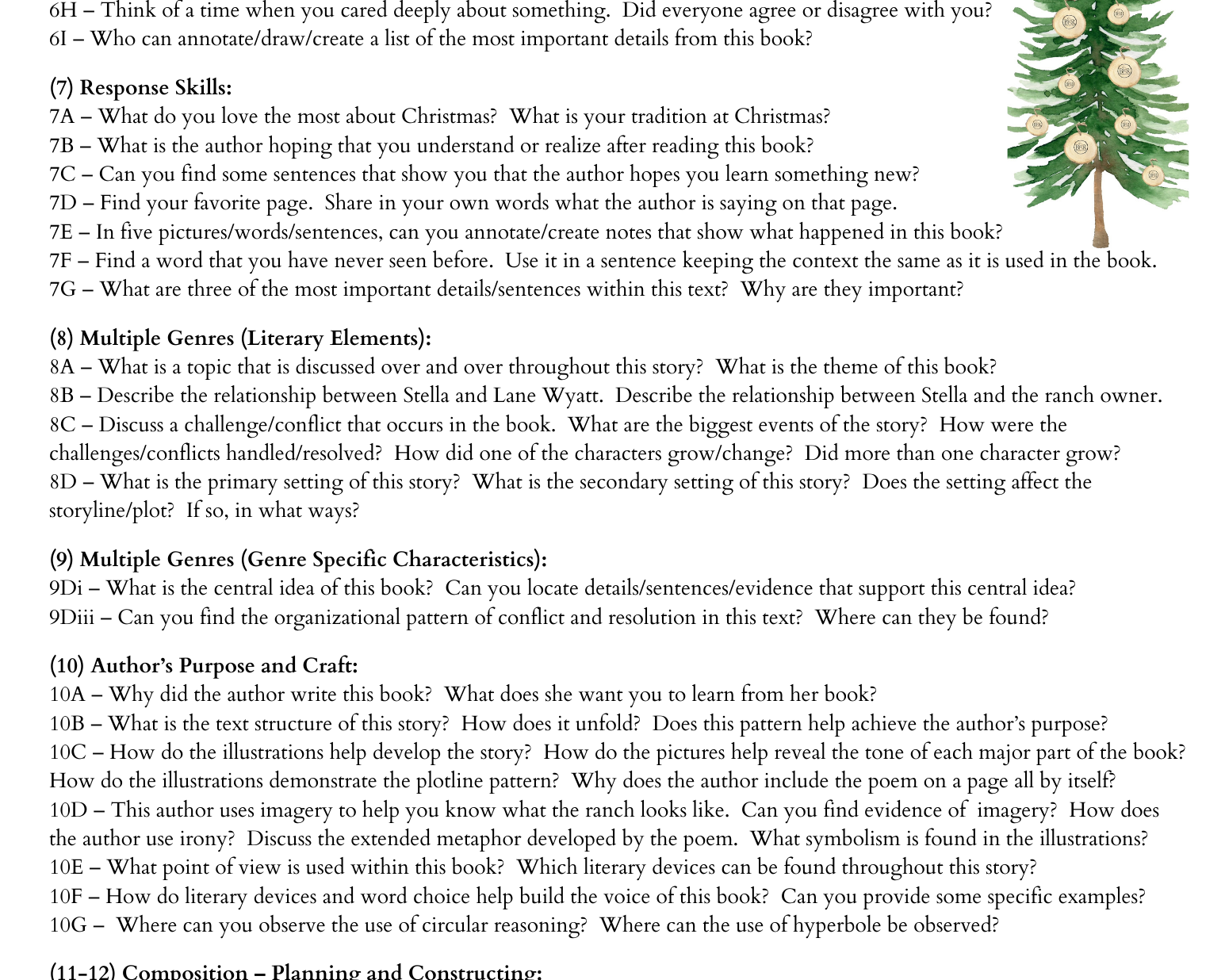 The Cookie Tree | Study Guide