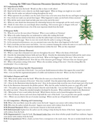 The Cookie Tree | Study Guide