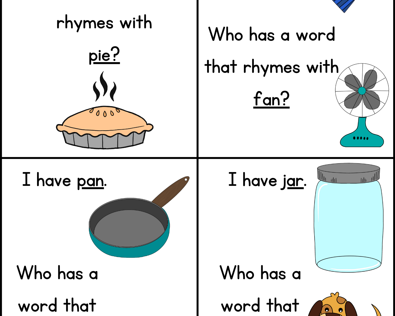 Rhyme Time:  A Fun Activity That Can Be Used In A Station Or Small Group.