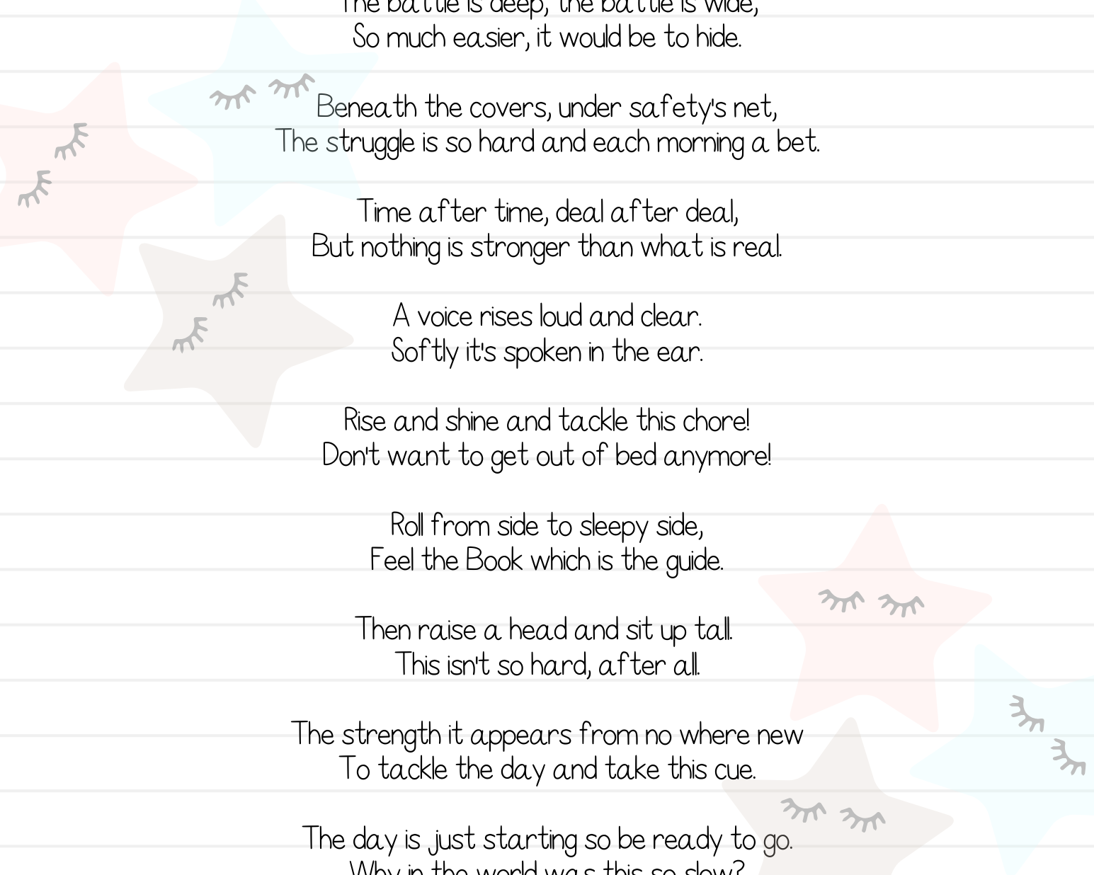 Poetry - Collection 1