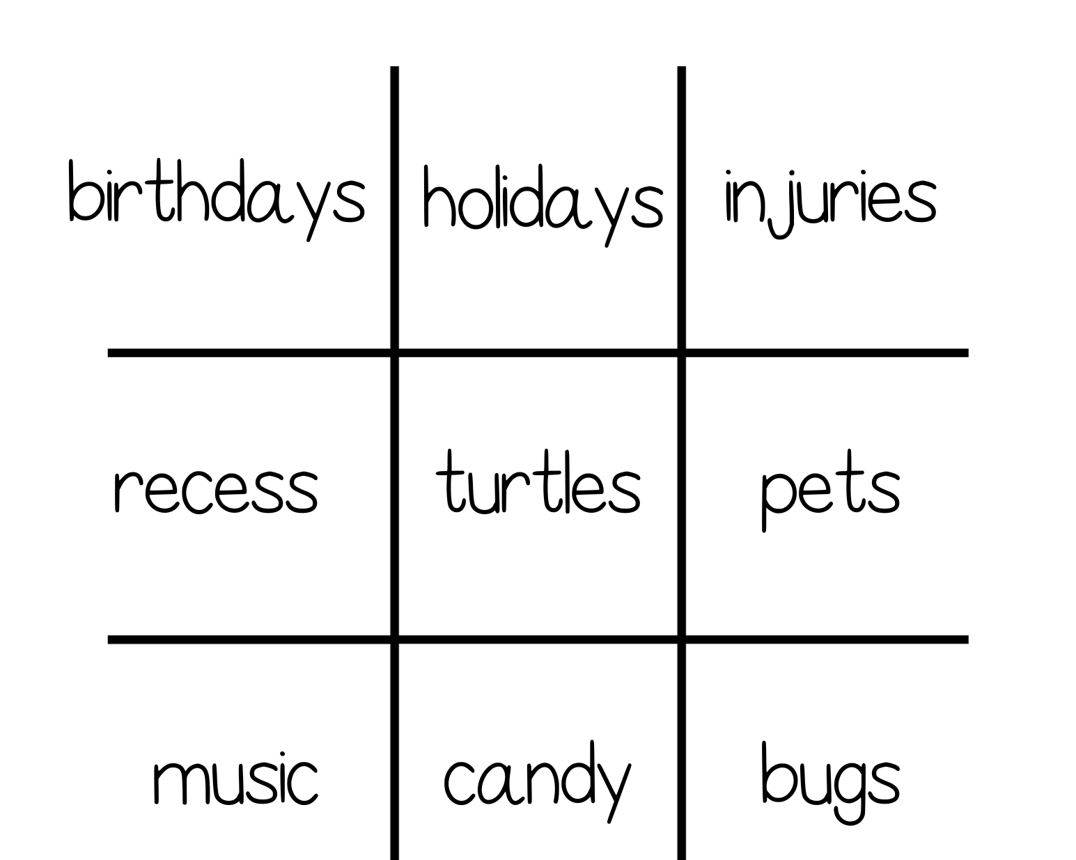 Thesis Tic Tac Toe - This Resource Is Great For Grades 4-6.