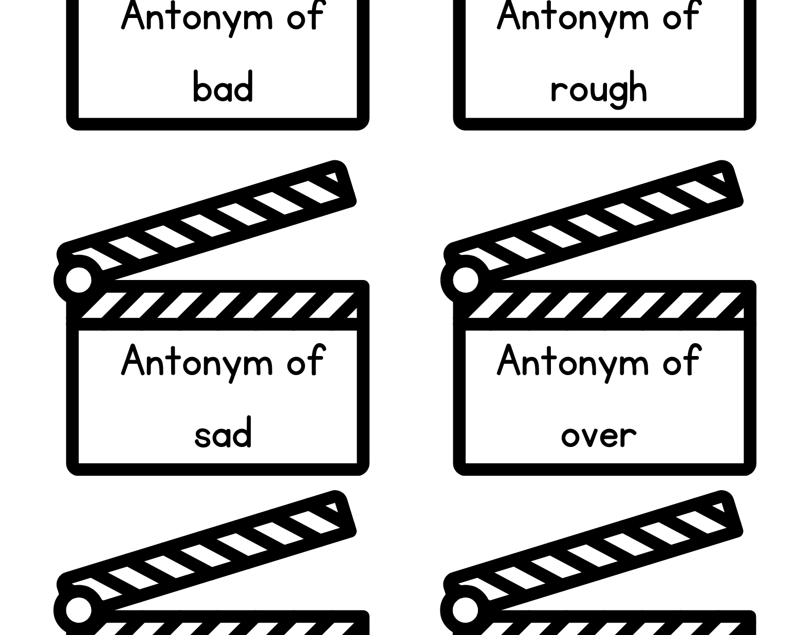 Antonym Acting! - This Resource Is Great For Grades 2-3.