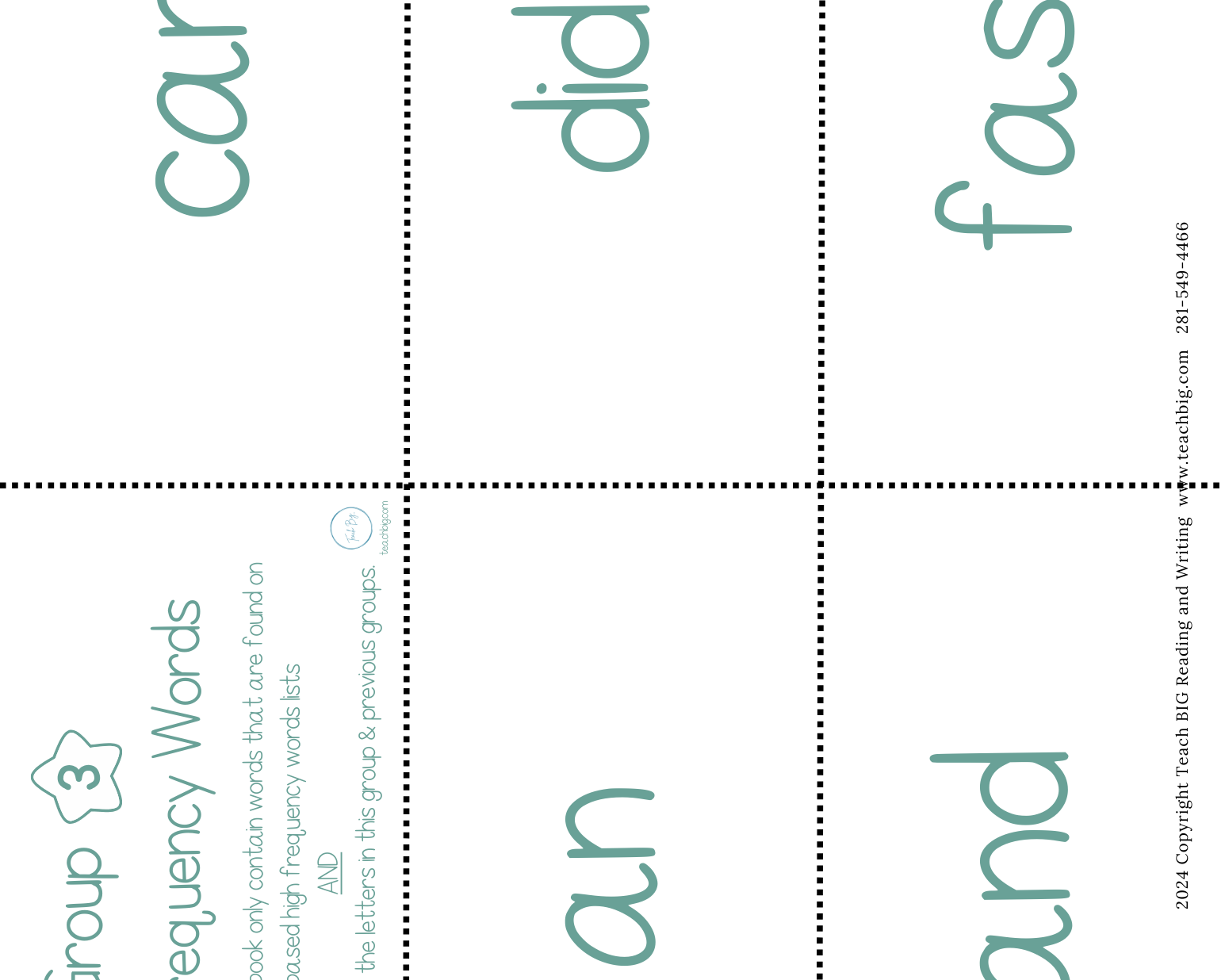 High Frequency Words Booklet - Group 3 | These High Frequency Booklets Are Paramount When