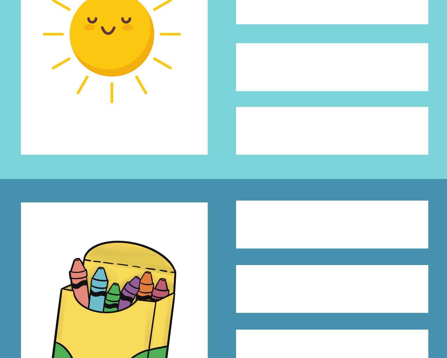 Adjective Postcards - This Resource Is Great For Grades 4-6.