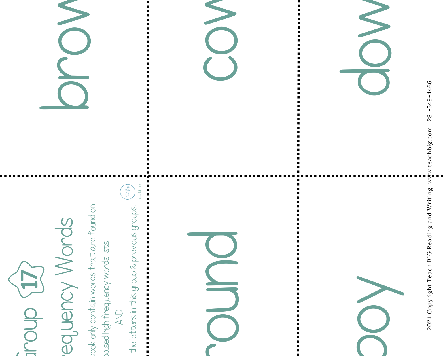 High Frequency Words Booklet - Group 17 | These High Frequency Booklets Are Paramount When