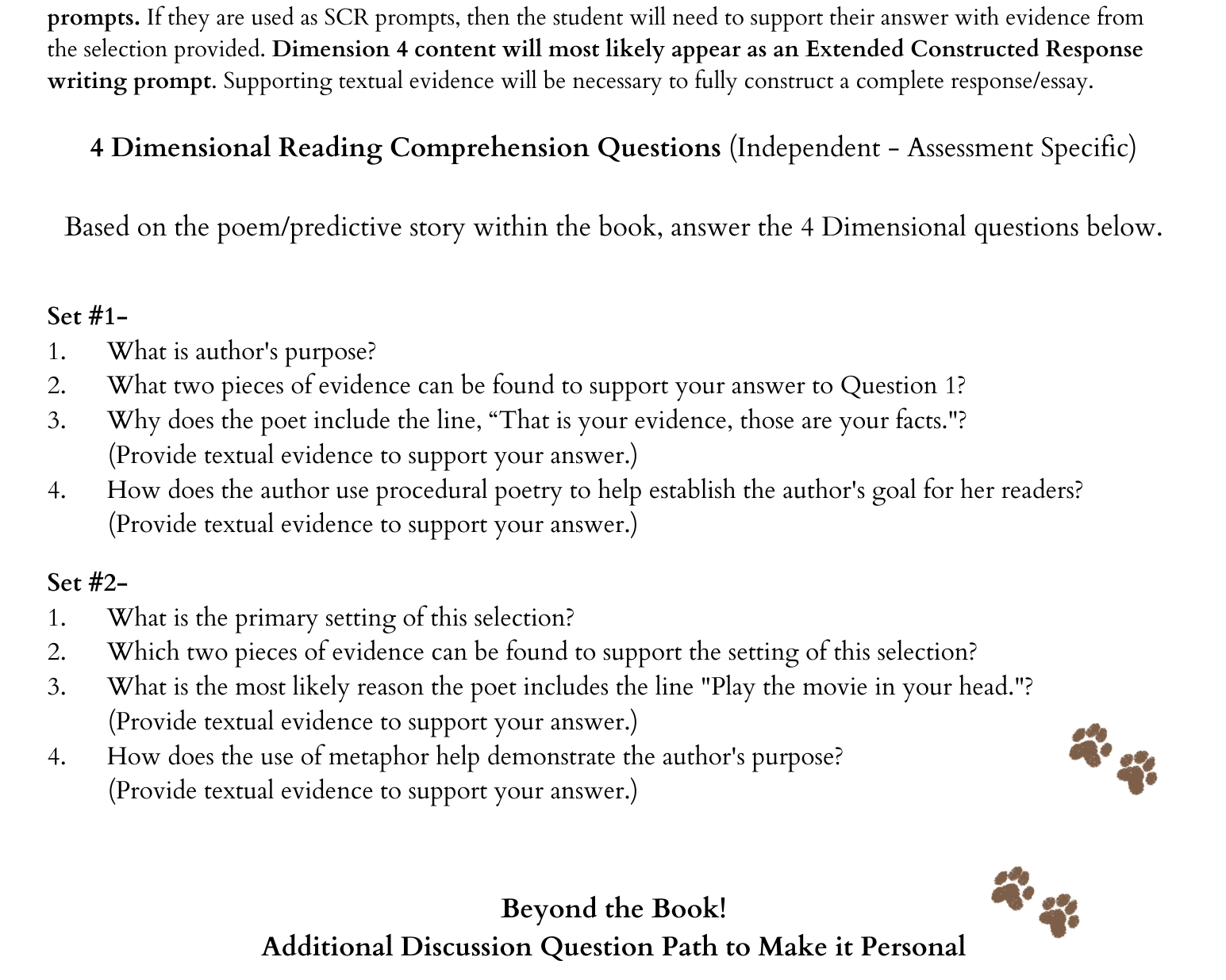 Leaving Tracks | Study Guide