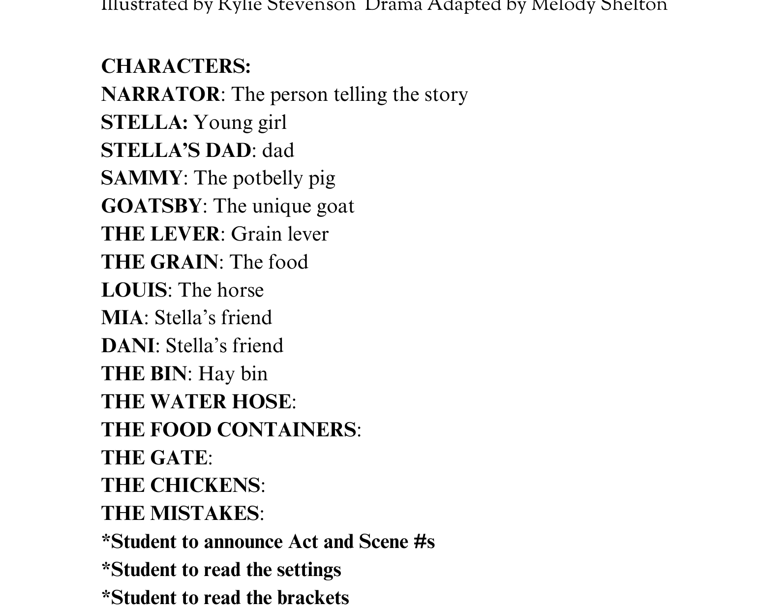 A Drama Experience | The Messes We Make