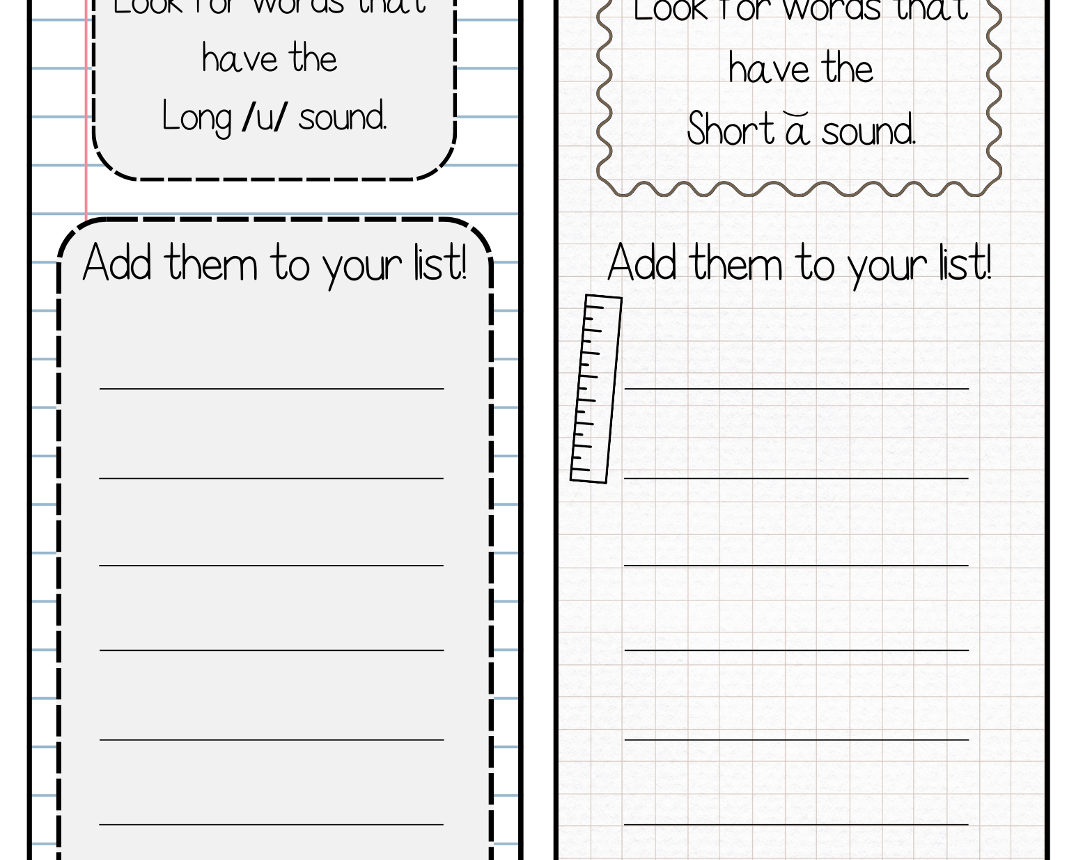Bookmark It! | This Activity Allows Students To Develop Language Skills Pronunciation And Literacy