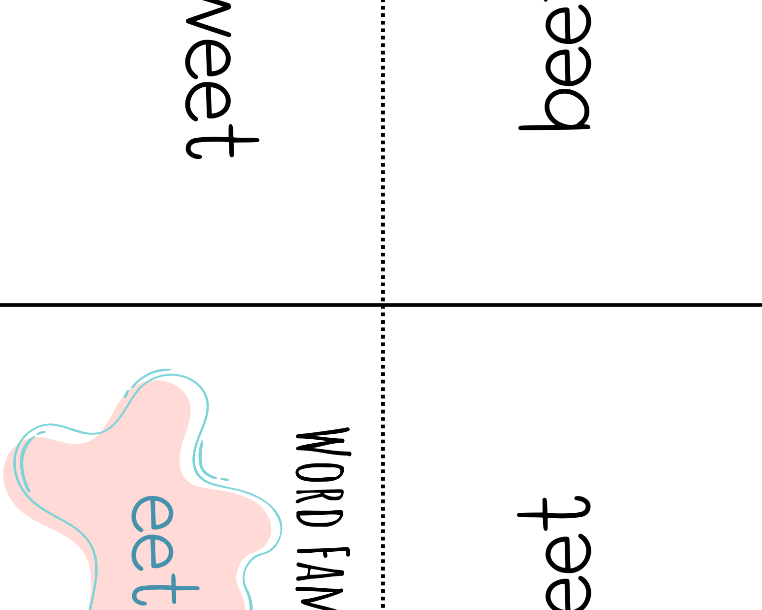 Word Family Books Bundle:  This Word Family Booklet Emphasizes The Bundle. It Goes Great In A