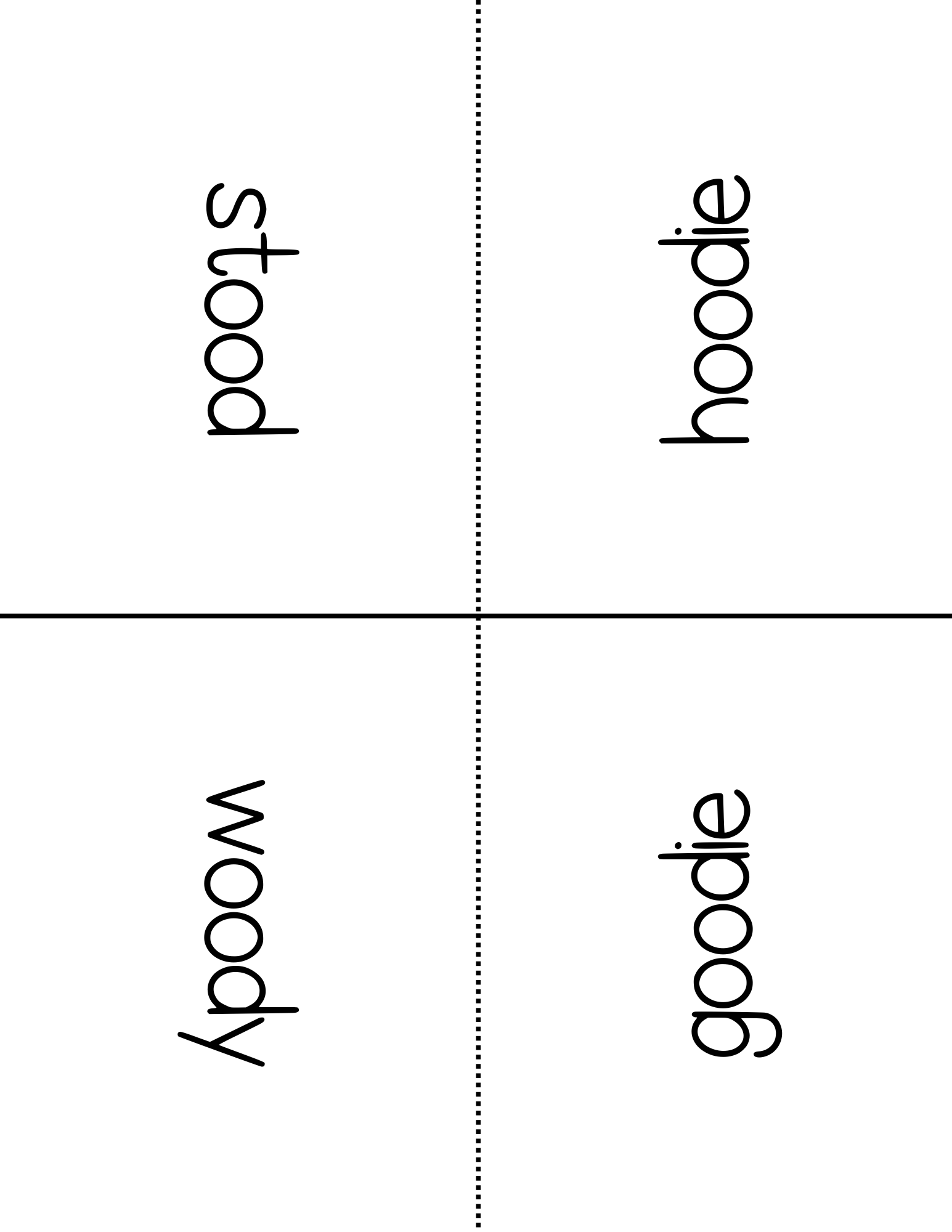 Word Family Books - Ood (As In Good): This Word Family Booklet Emphasizes The Good). It Goes Great