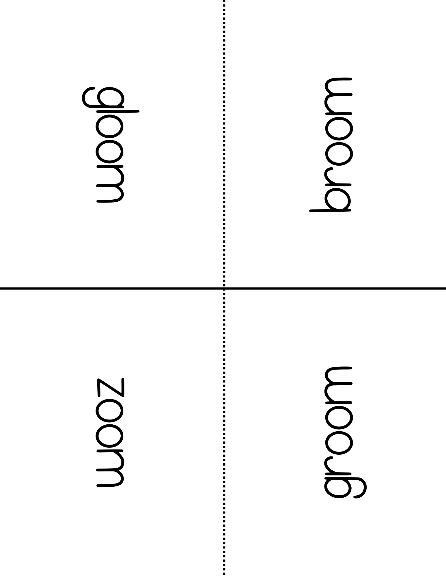 Word Family Books - Oom: This Word Family Booklet Emphasizes The Oom. It Goes Great In A Station Or
