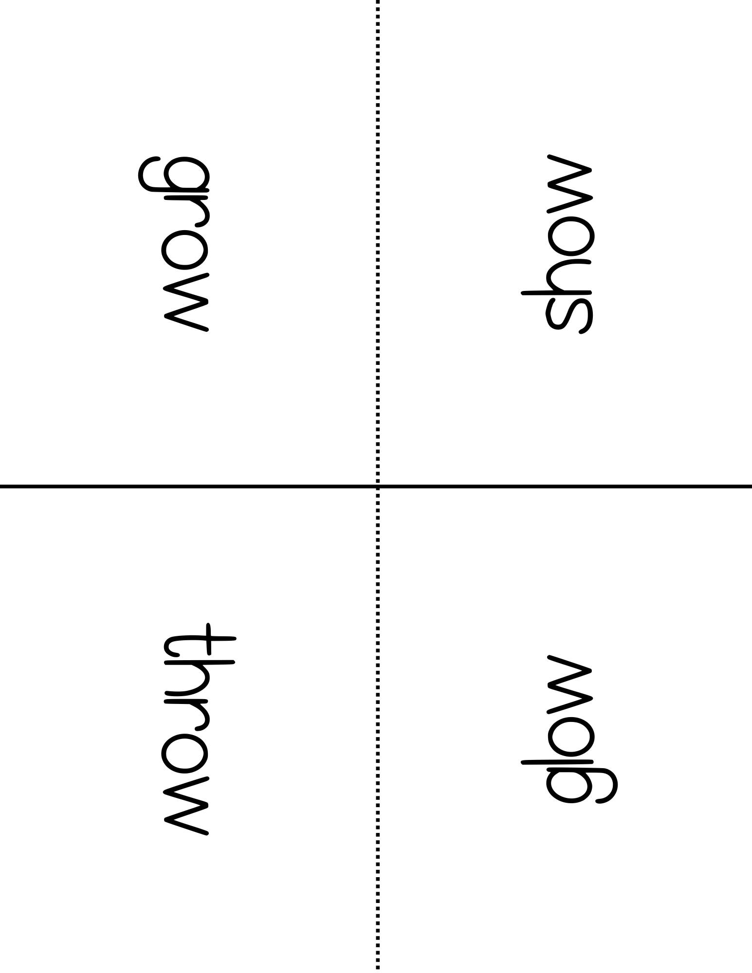 Word Family Books - Ow (As In Snow): This Word Family Booklet Emphasizes The Snow). It Goes Great A
