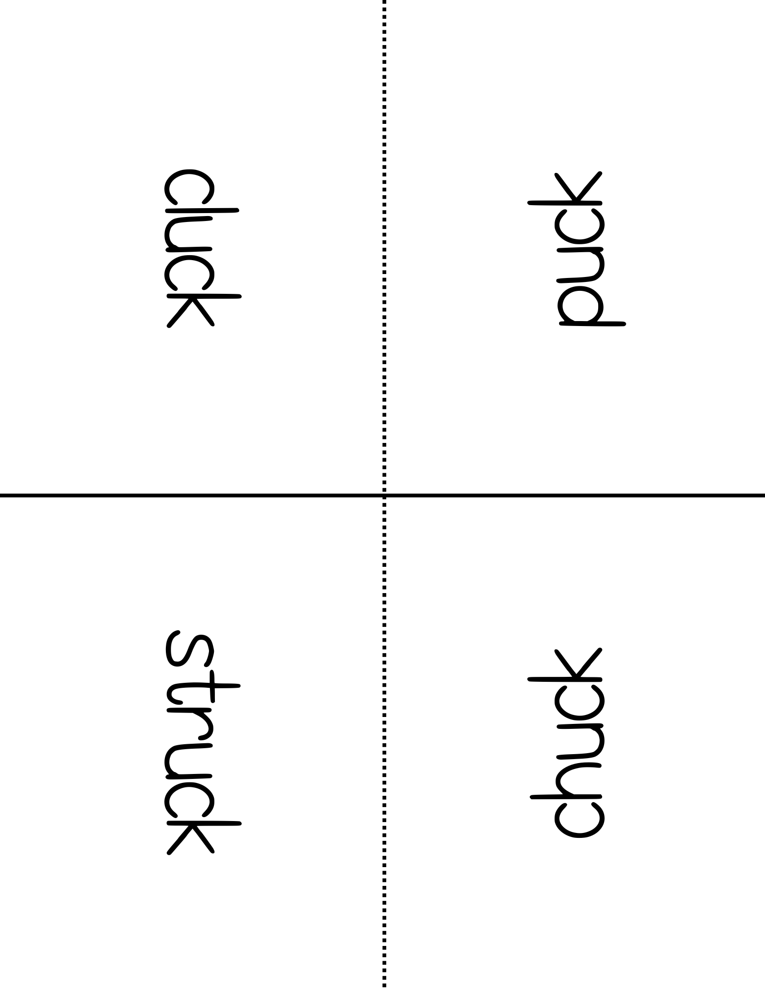 Word Family Books - Uck: This Word Family Booklet Emphasizes The Uck. It Goes Great In A Station Or