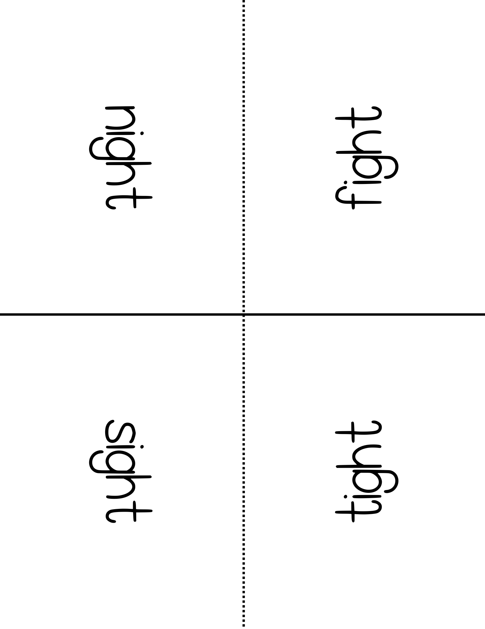 Word Family Books - Ight: This Word Family Booklet Emphasizes The Ight. It Goes Great In A Station