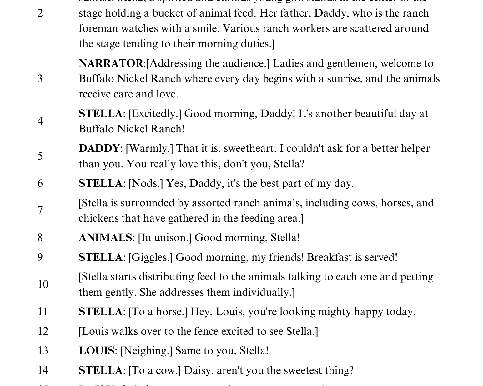 A Drama Experience | Who Let The Goat Out