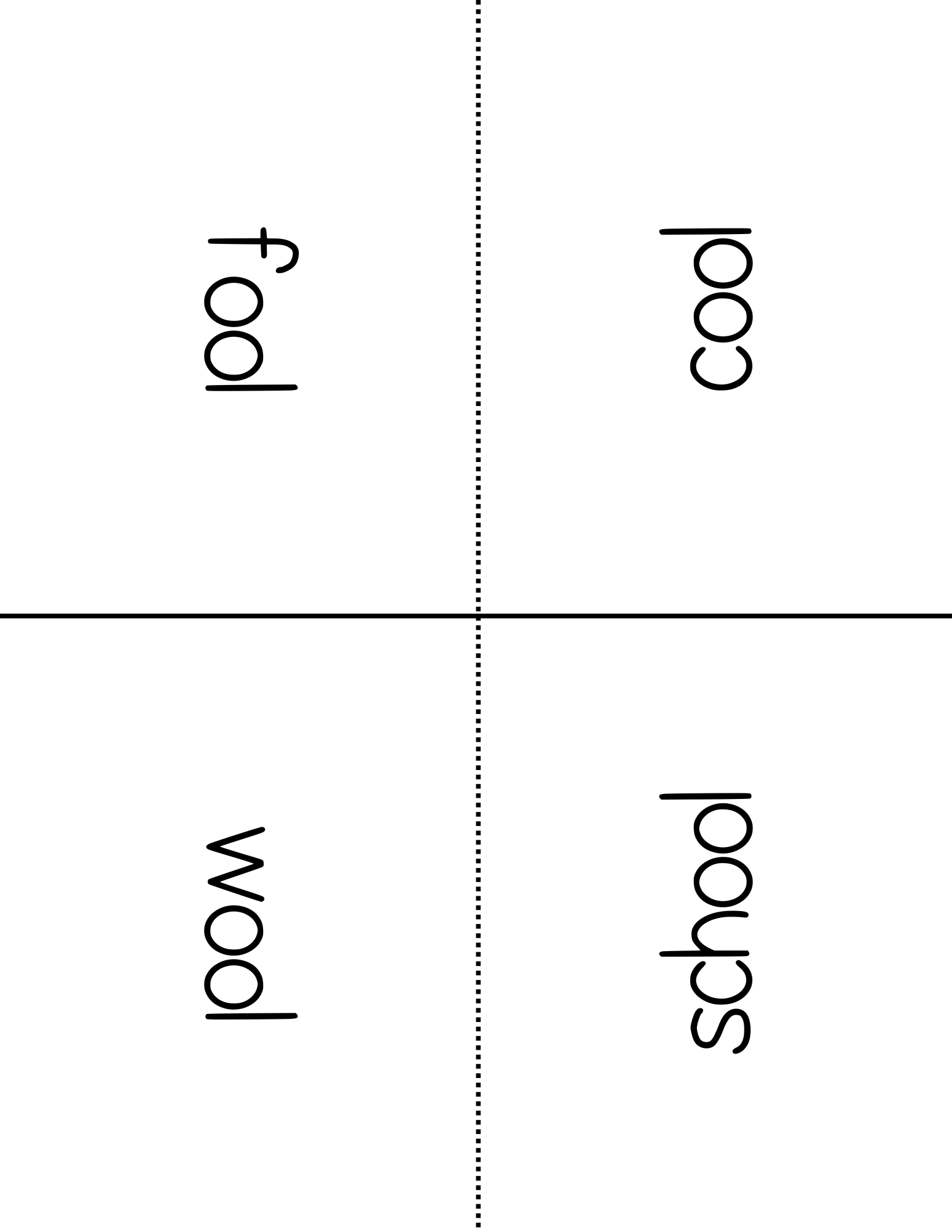 Word Family Book - Ool: This Word Family Booklet Emphasizes The Ool. It Goes Great In A Station Or