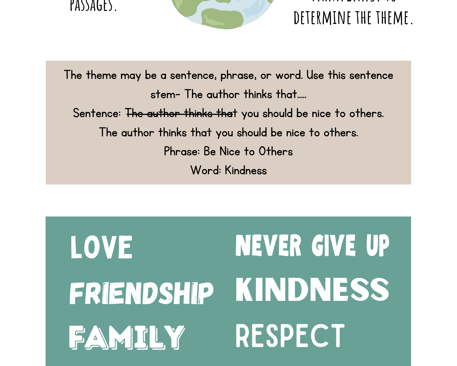 Analyzing Theme | Students Will Practice Analyzing Textual Evidence Of Paired Passages.