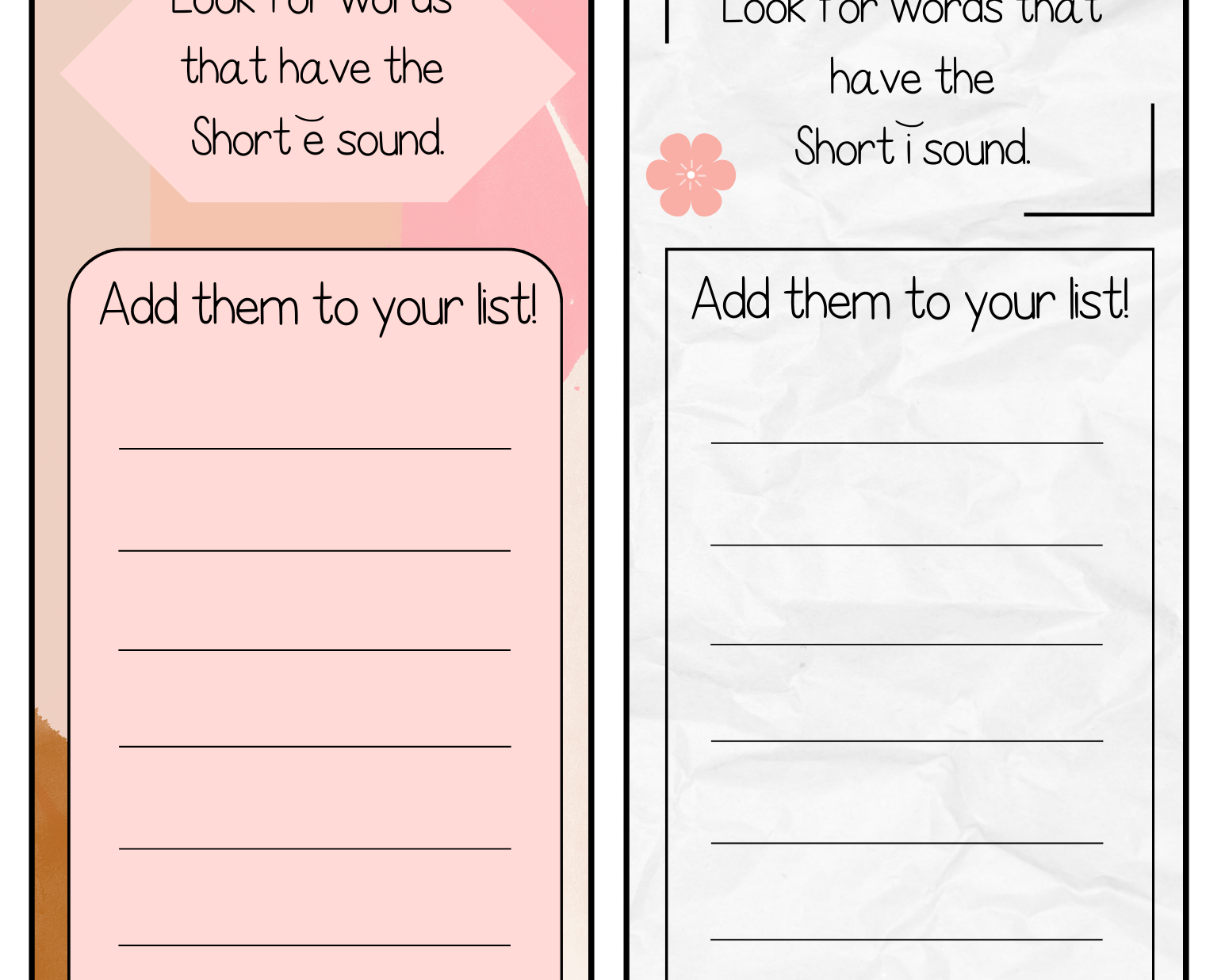 Bookmark It! | This Activity Allows Students To Develop Language Skills Pronunciation And Literacy