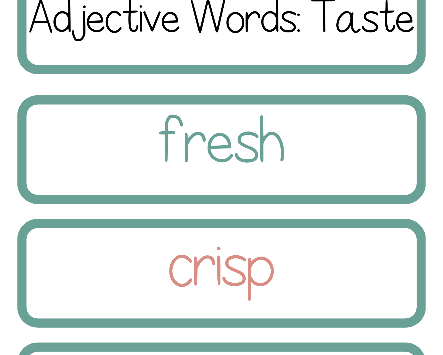 Word Trio Page | Buffalo Nickel Ranch Theme
