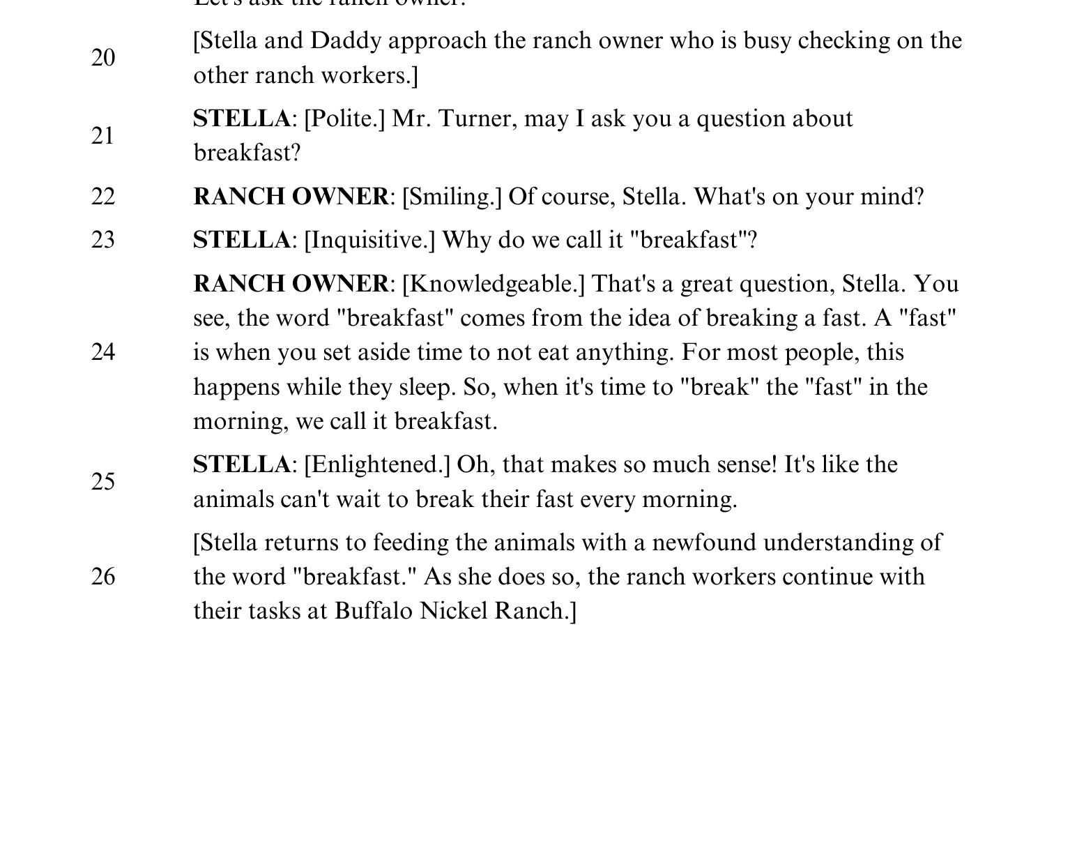 A Drama Experience | Who Let The Goat Out