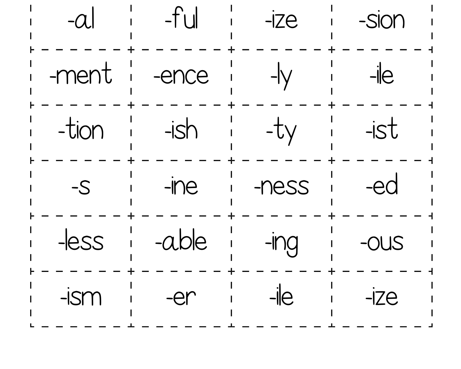 Suffixes - This Resource Is Great For Grades 4-6.