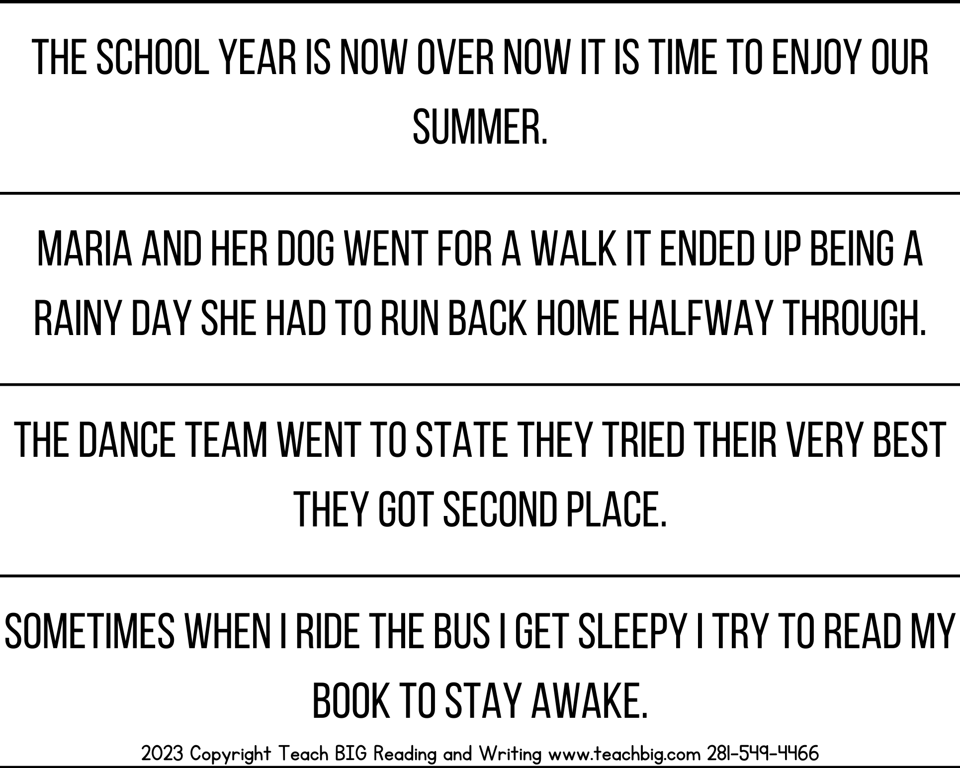 Stop Running Run-On Sentences Activity - This Resource Is Great For Grades 7-8.