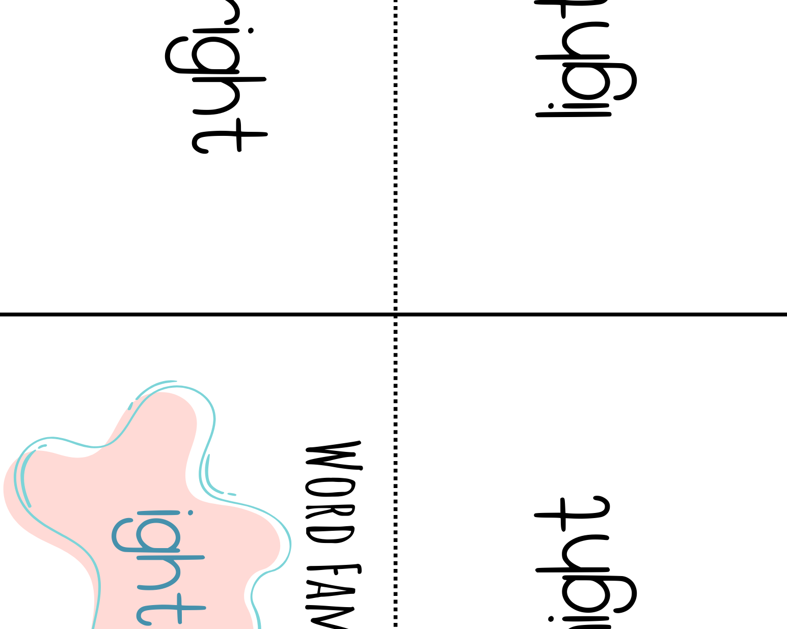 Word Family Books Bundle:  This Word Family Booklet Emphasizes The Bundle. It Goes Great In A