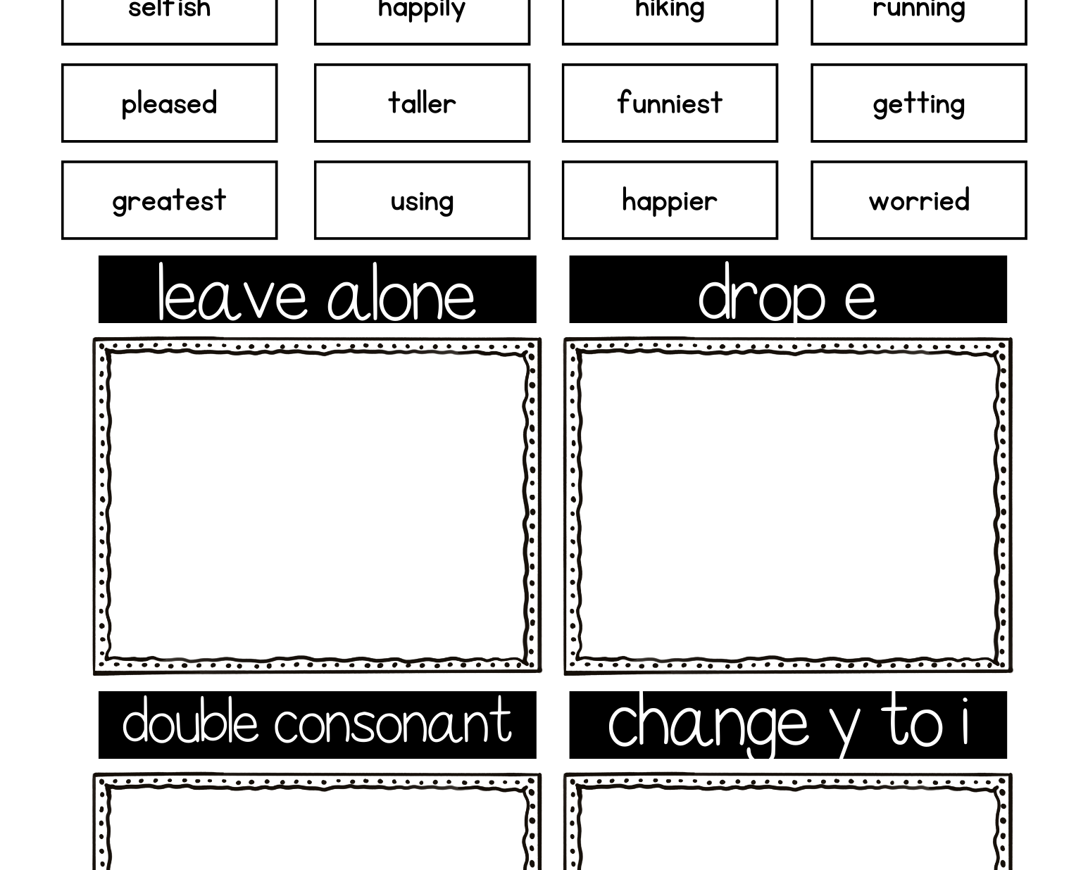 Suffixes - This Resource Is Great For Grades 4-6.