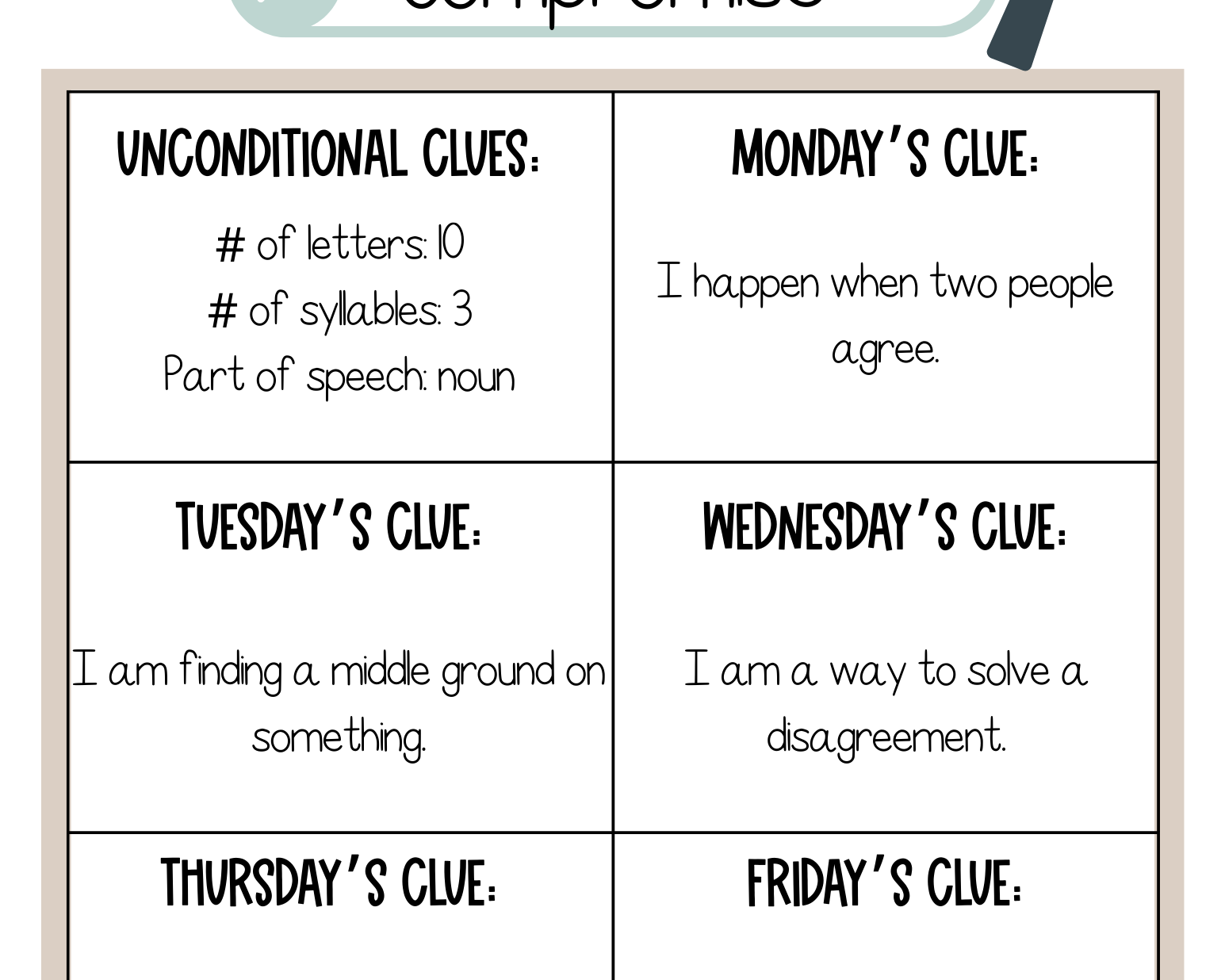 3-8 Social Studies Lexicon Mysteries