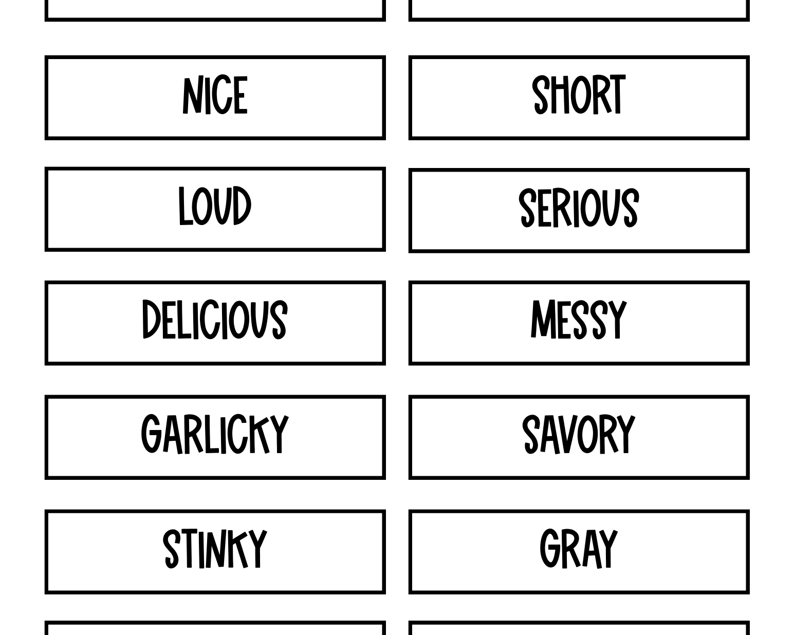 Adjective Postcards - This Resource Is Great For Grades 4-6.