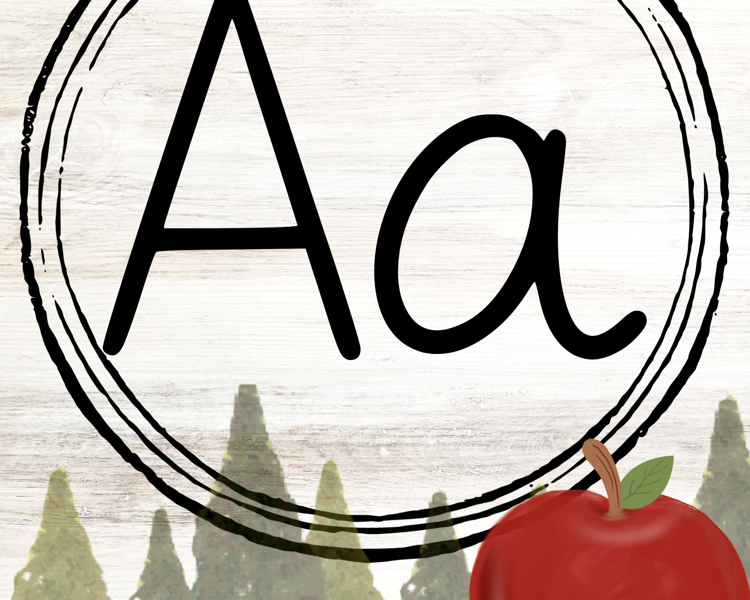 Uppercase + Lowercase Alphabet | Bnr Theme