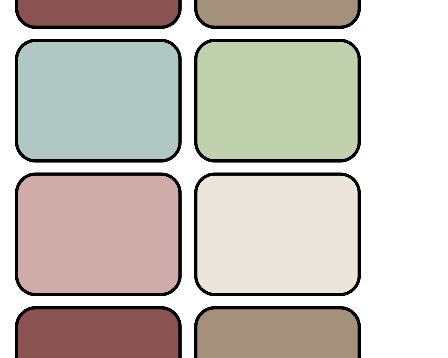 Blank Labels | Buffalo Nickel Ranch Theme