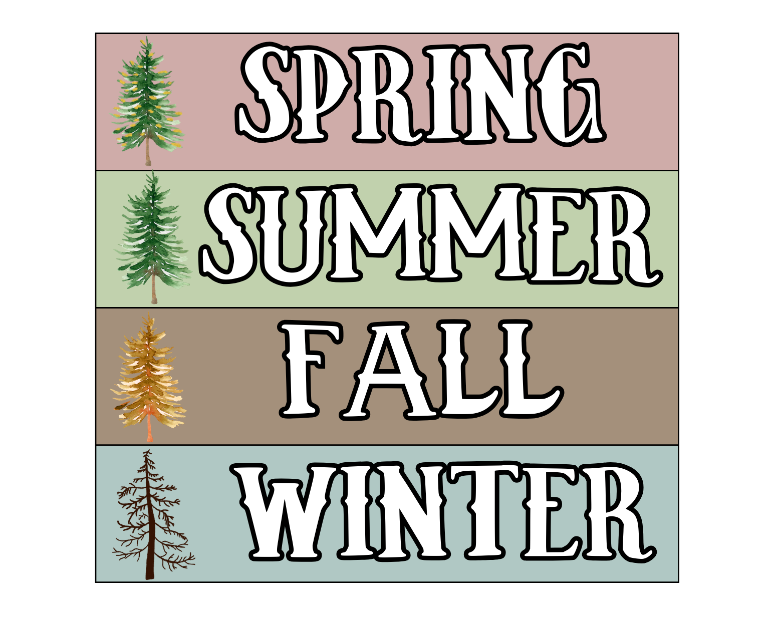 Calendar Set | Buffalo Nickel Ranch Theme