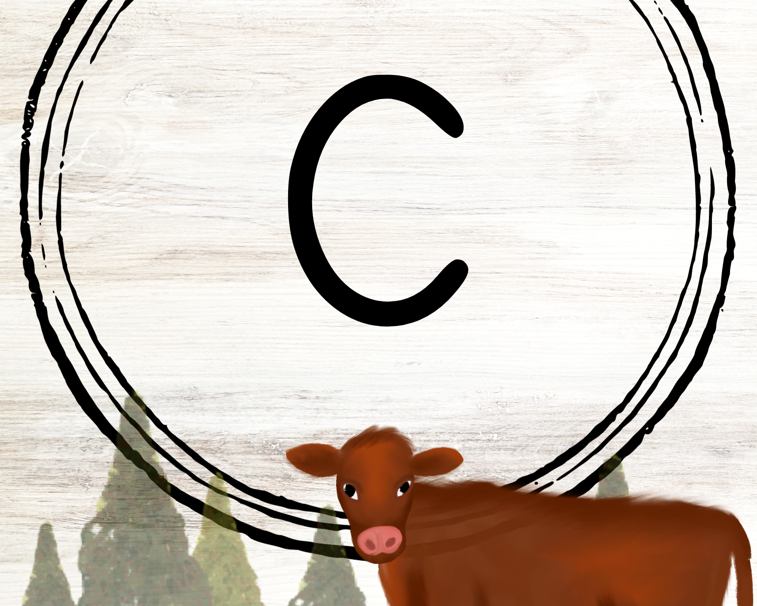Lowercase Alphabet | Buffalo Nickel Ranch Theme