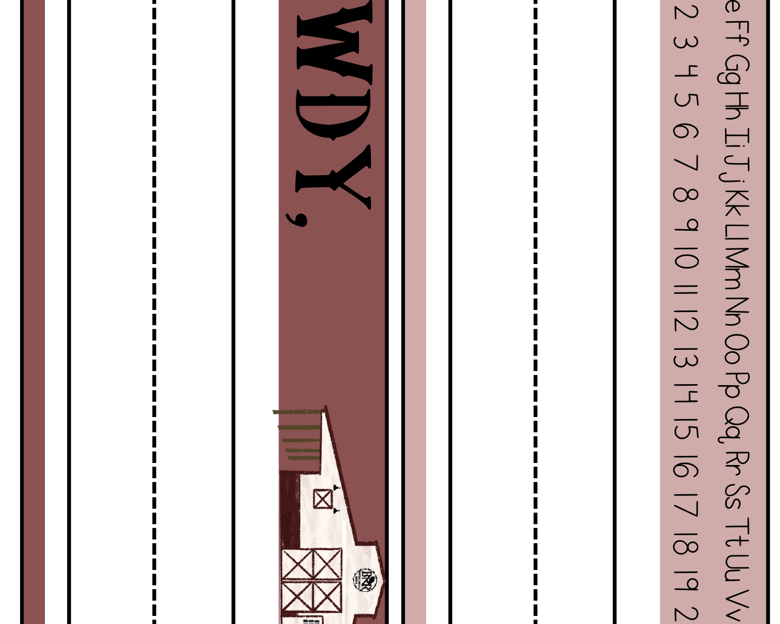 Cubby Labels | Buffalo Nickel Ranch Theme