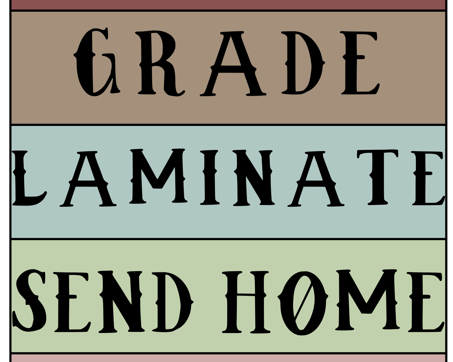 Drawer/Table Labels | Buffalo Nickel Ranch Theme