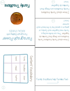 Paragraph Power - Social Studies Family Traditions | Whether It Is A Small Group Paired Student