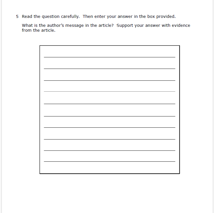 Practice Passage: Non Fiction 10Th Grade The Cajun Navy