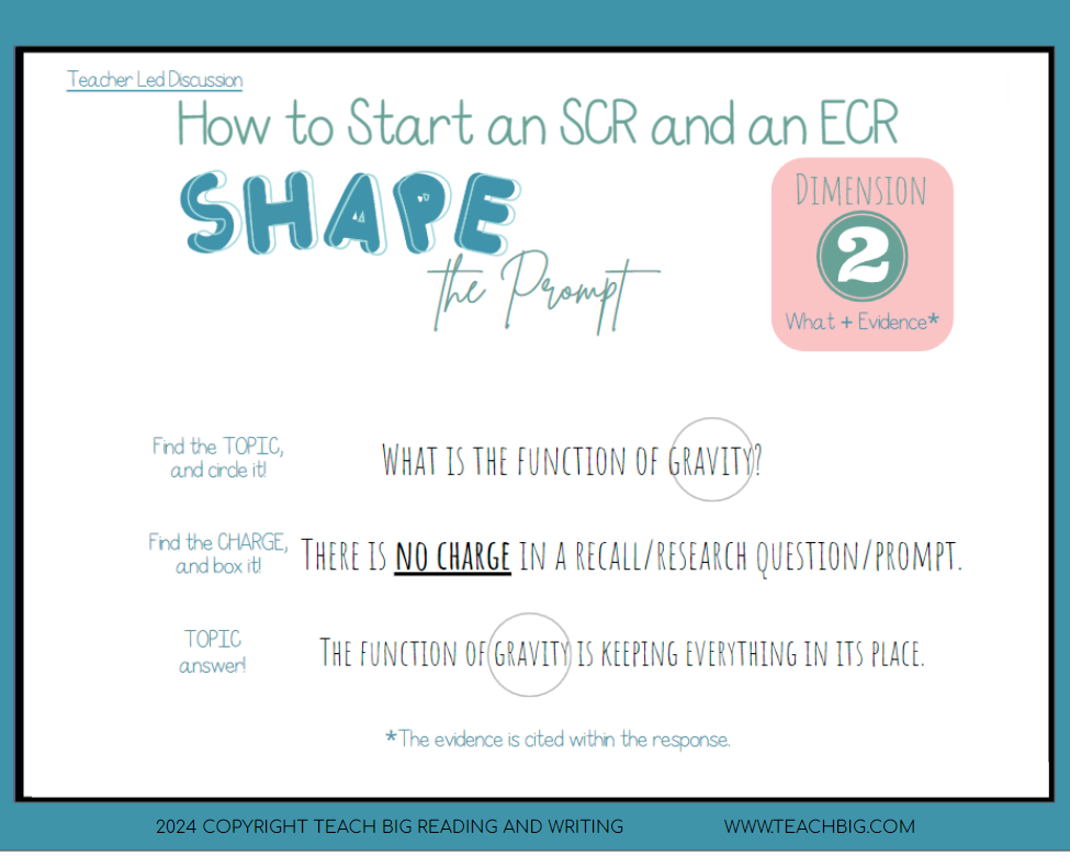 Interactive I-Write: Scr & Ecr Responses Built Your Way