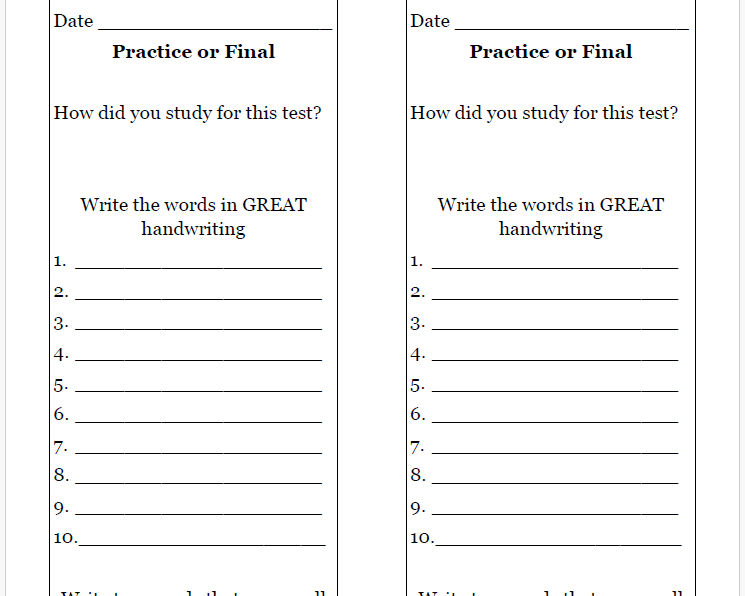 Spelling Spirals | This Resource Is Great For Grades 3-8.