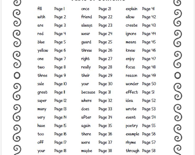 Spelling Spirals | This Resource Is Great For Grades Pk-2.