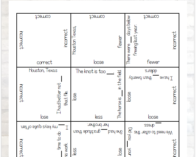 Grammar Bricks - Science | This Resource Is Great For Grades 3-8