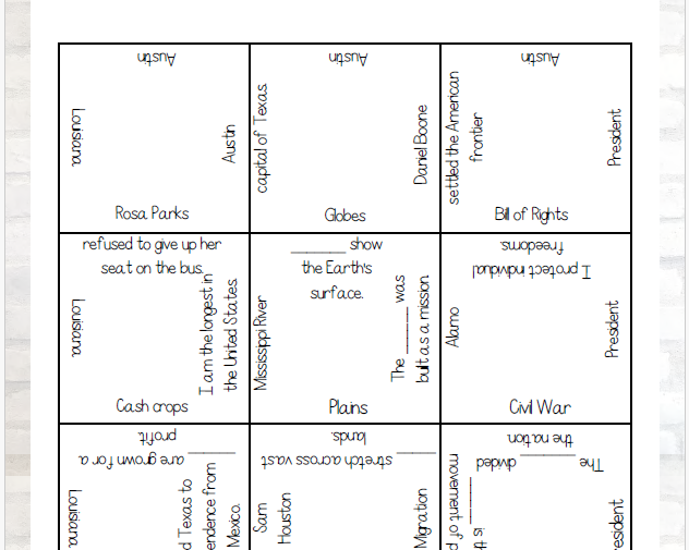 Grammar Bricks - Social Studies | This Resource Is Great For Grades 3-8