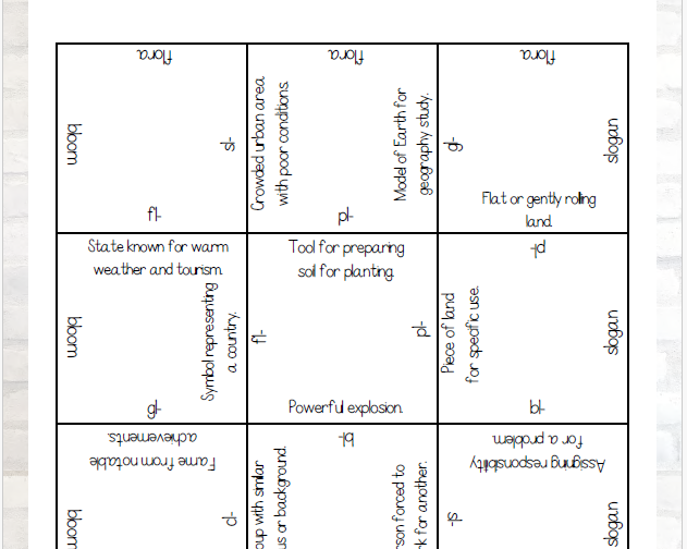 Grammar Bricks - Social Studies | This Resource Is Great For Grades 3-8