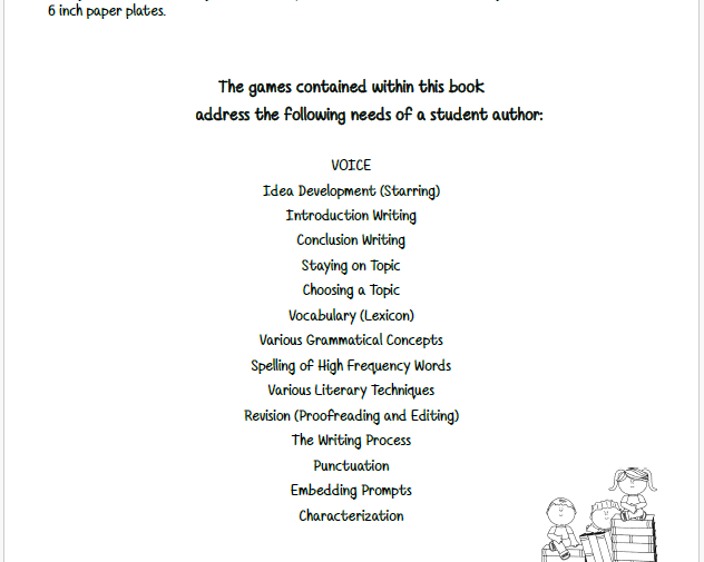 Paper Plate: Writing Power | This Resource Is Great For Grades 3-8.