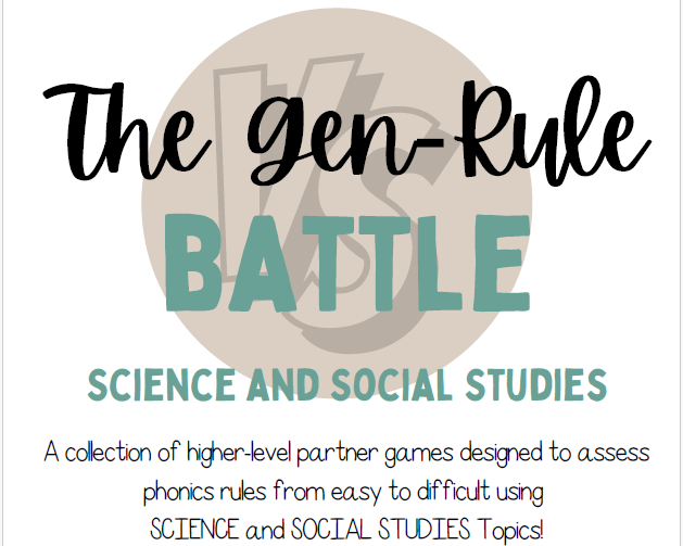 The Gen-Rule Battle | Science And Social Studies